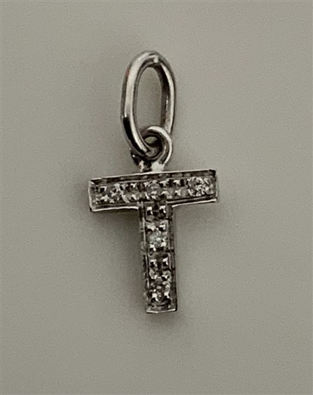 Charm Bolzoni in Oro bianco Diamante C0245-T - C0245-T